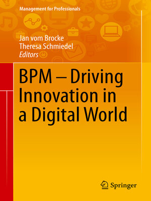 cover image of BPM--Driving Innovation in a Digital World